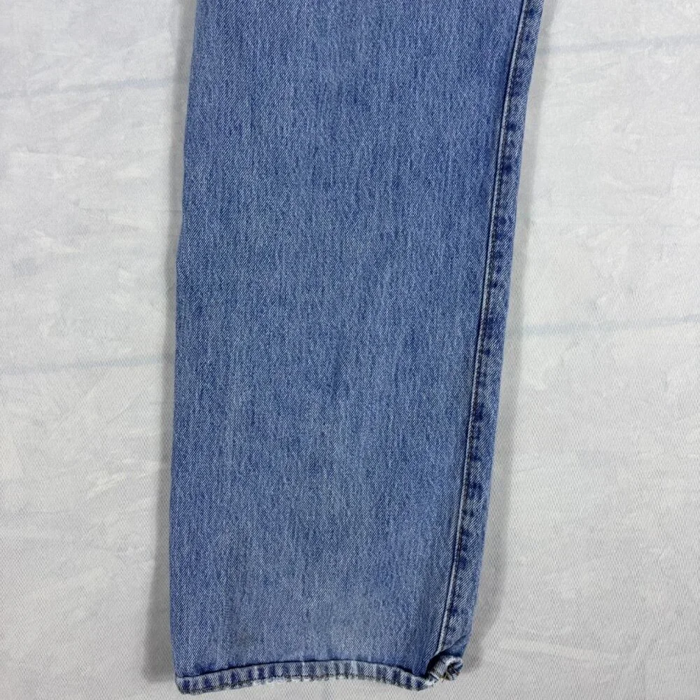 Levi's 501 Men's Straight Leg Jeans‎ Blue Denim Medium Wash 5-Pocket W38 L32